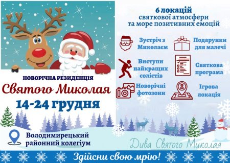 Відкриття резиденції Святого Миколая