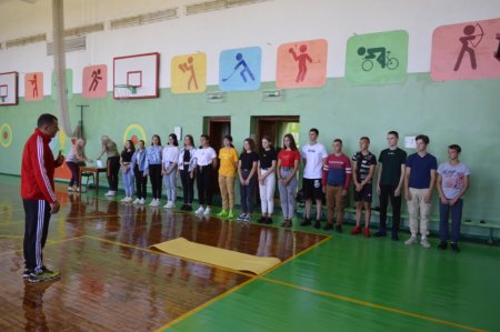 Співбесіда з учнями військово-спортивного профілю