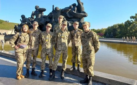 Перший день Всеукраїнської військово-патріотичної гри "Вояцький дух"