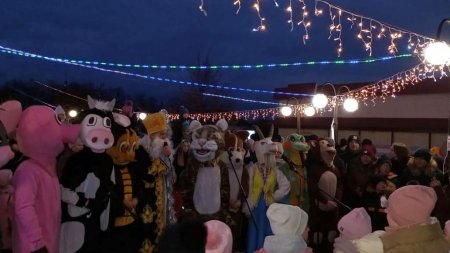 Відкриття новорічної ялинки громади
