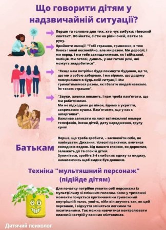 Поради психолога для батьків