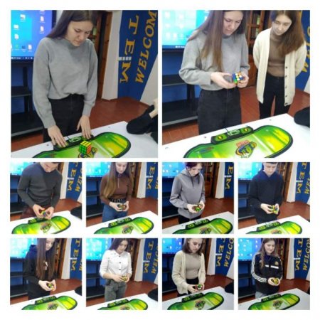 Cкладання кубика Рубіка
