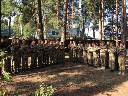 Навчальні тренування учнів військово-спортивного профілю