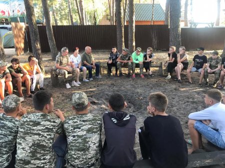 Навчальні тренування учнів військово-спортивного профілю