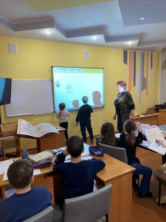 навчання в кабінеті дистанційного навчання