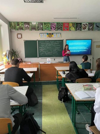 У ліцеї триває  Національний тиждень читання  