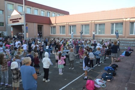 Ранкова зарядка у ліцеї