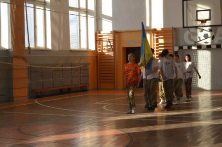 Гра «Сокіл» («Джура») серед учнів 8-х класів.