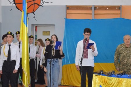 ПОСВЯТА ЛІЦЕЇСТІВ ВІЙСЬКОВО-СПОРТИВНОГО ПРОФІЛЮ