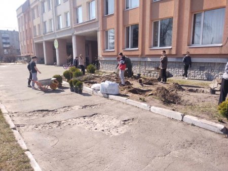 Озеленення території ліцею